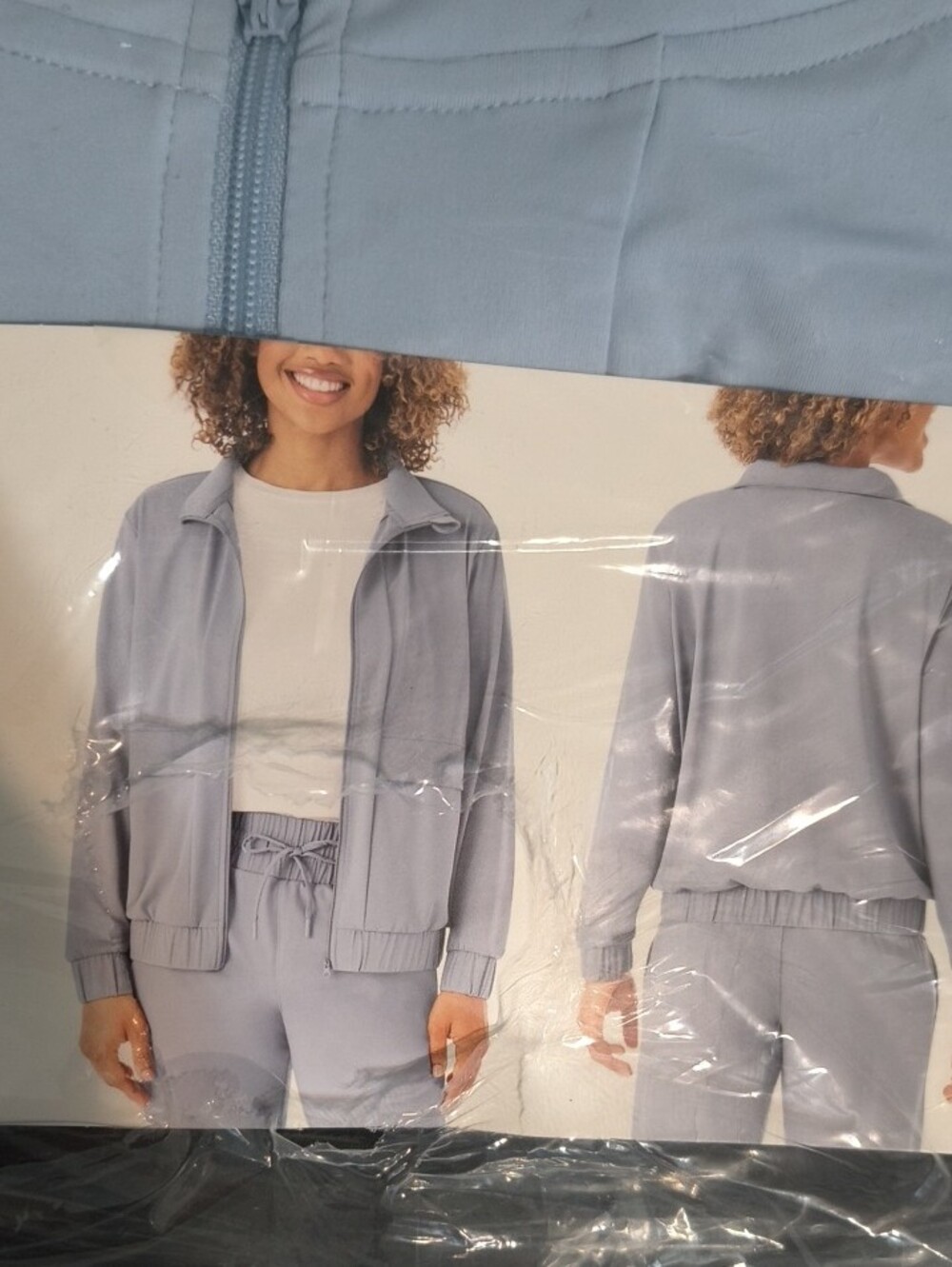 Member's Mark Women's Light Blue Travel Jacket - Picture 3 of 5